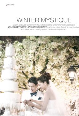 Singapore Tatler Weddings 2015 Winter Mystique Charlotte and Desmond